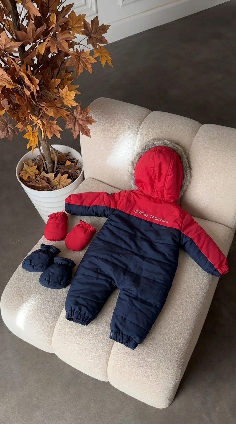 ❄️✨ Cosmonaute bébé originalSergio Tacchini ❤️💙