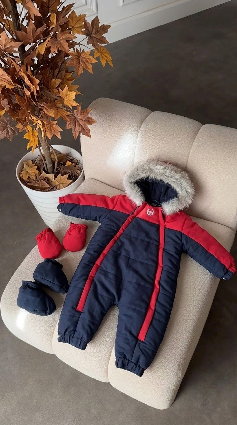 ❄️✨ Cosmonaute bébé originalSergio Tacchini ❤️💙